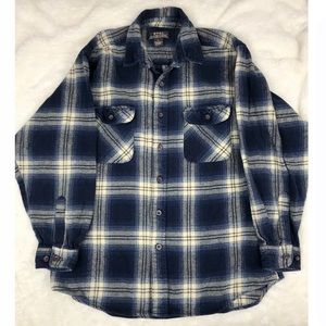 Moose Creek Men's Flannel Shirt Plaid Heavy